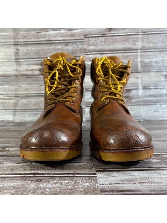 Timberland oil resistant Boots size 10 W made in USA vintage 80\'s main image 8